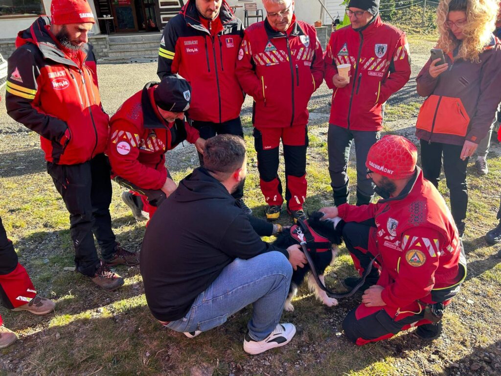 A doua sesiune de instruire și testare pentru Unitatea Canină Salvamont Mehedinți – o nouă confirmare a profesionalismului echipei Sorin & Shiva